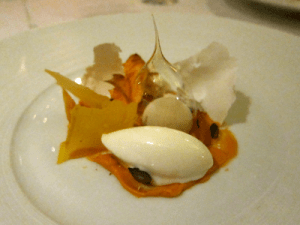 dessert of pumpkin