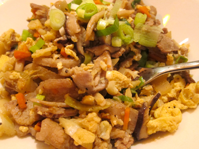 fried cauli rice - don't miss the rice