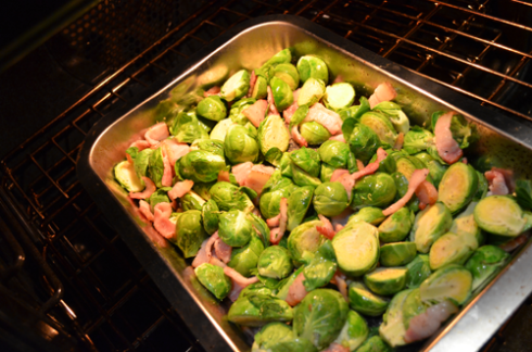 brussels sprouts - after 10 min