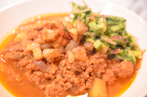 turkey chili - in bowl 2