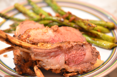 mustard lamb - plated