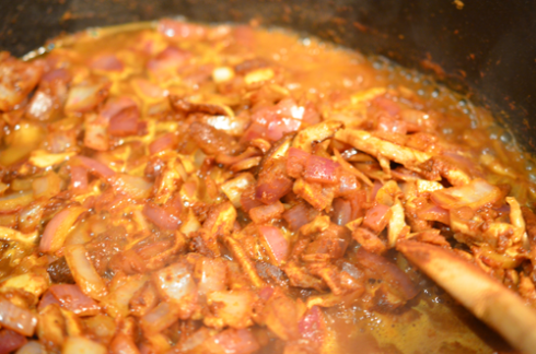 turkey chili - add white wine