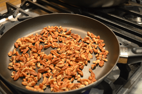 kale salad - toasted pecan