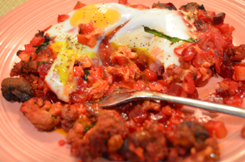 beets potato - gooey