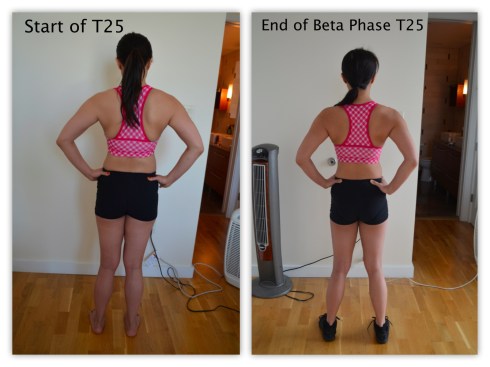 Fitness progress back